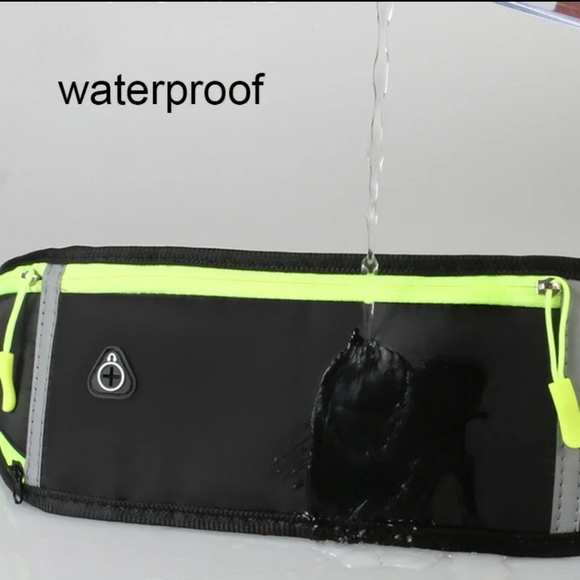 Running Bag Nylon Waist Phone Bag Men Women Waterproof Gym Fitness Bag - Picture 2 of 11